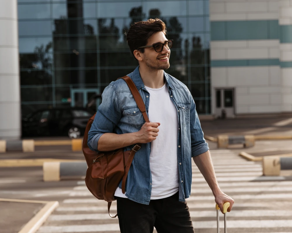 luggage with laptop compartment
